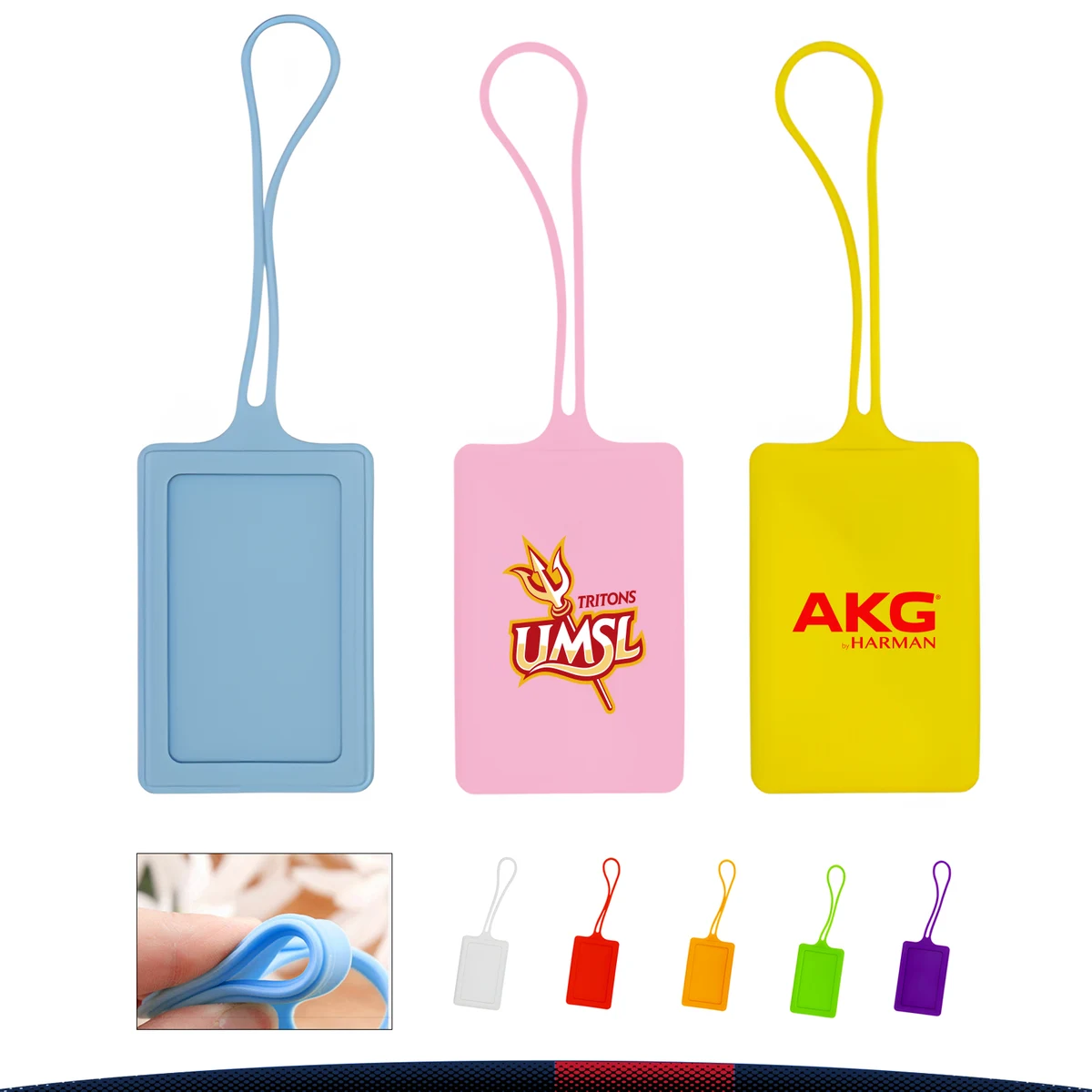 Lucky Silicone Luggage Tag 1