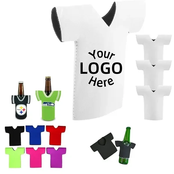 Custom Neoprene 12 oz Can Cooler with Full Color Design — Outdoor Beverage Sleeve, custom koozie with logo imprint 1