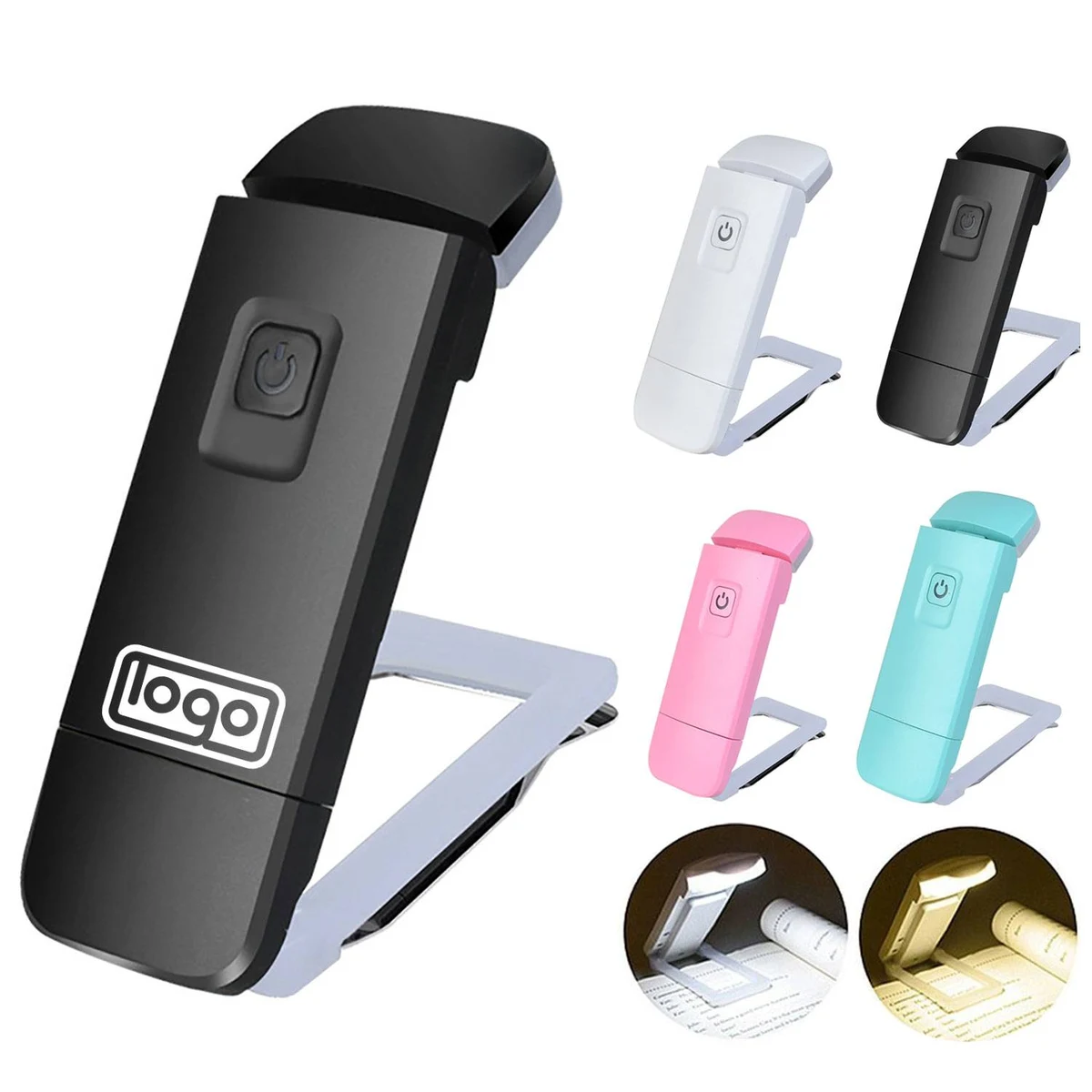 Mini USB Rechargeable Reading Lamp Light 1