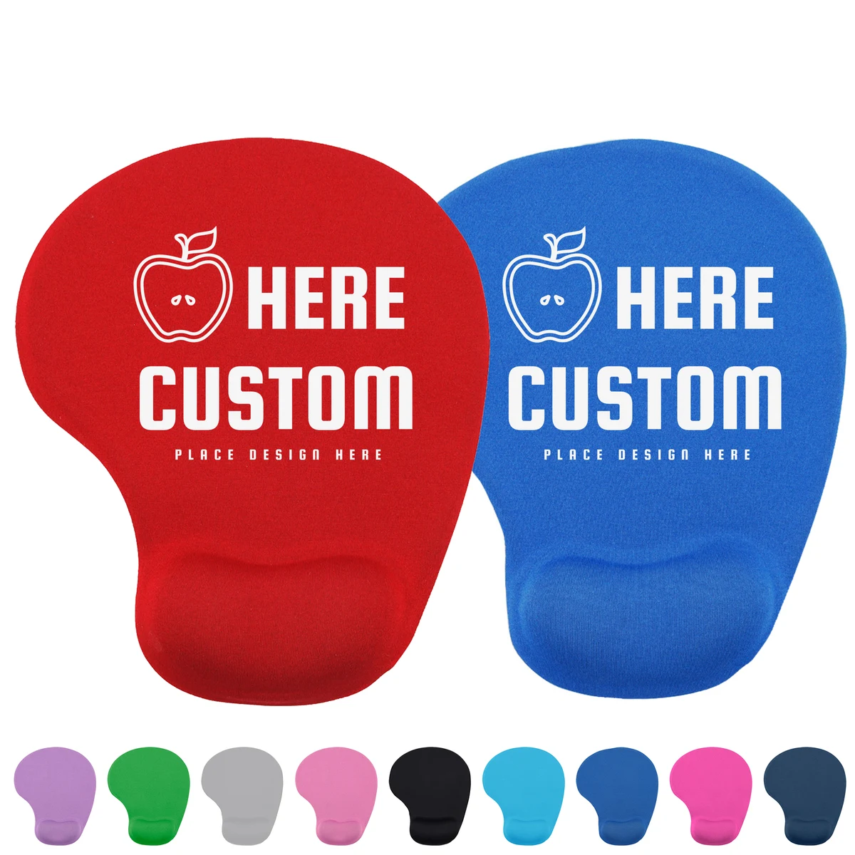 Ergonomic Silicone Mouse Pad, Multi-Color 1
