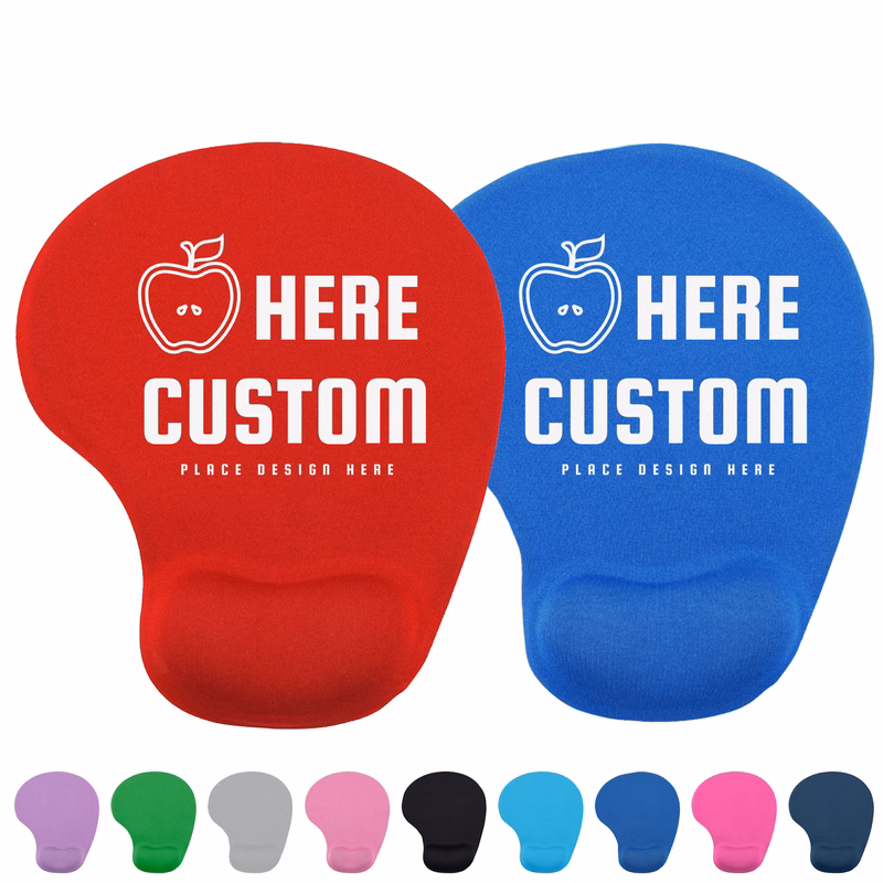 Ergonomic Silicone Mouse Pad, Multi-Color