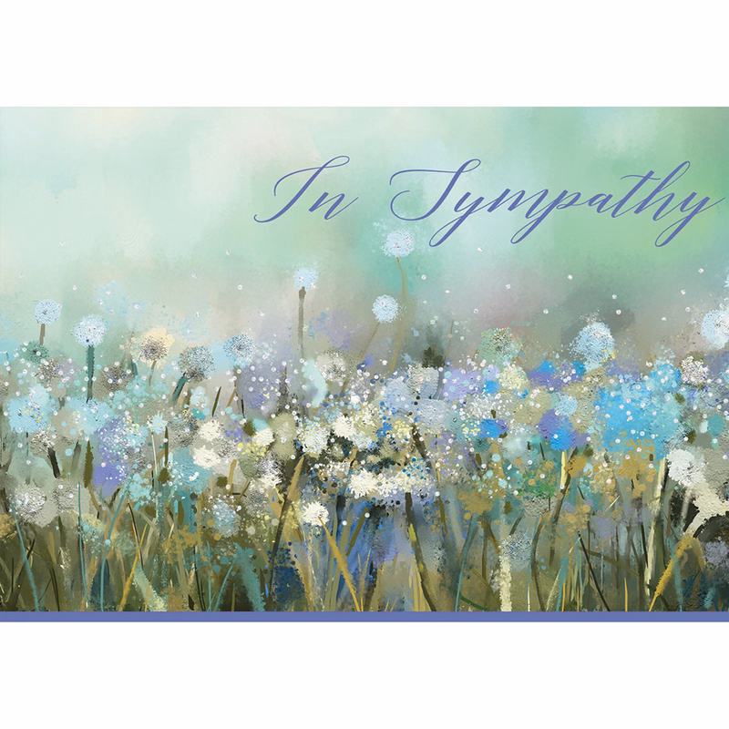 Nature's Bouquet Sympathy Cards