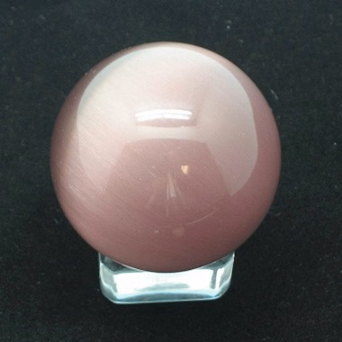 Fiber Optic Ball with Crystal Base
