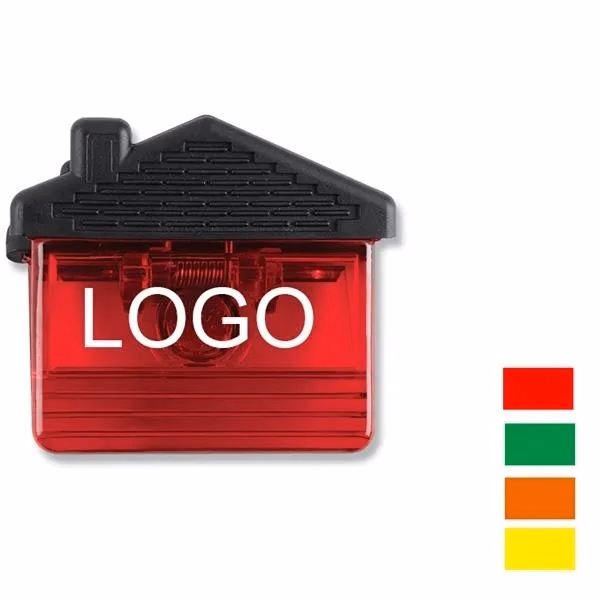 Billboard House Shape Magnetic Clip