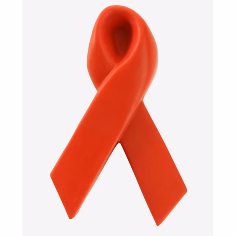 Ribbon Shaped Stress Reliever / Stress Ball