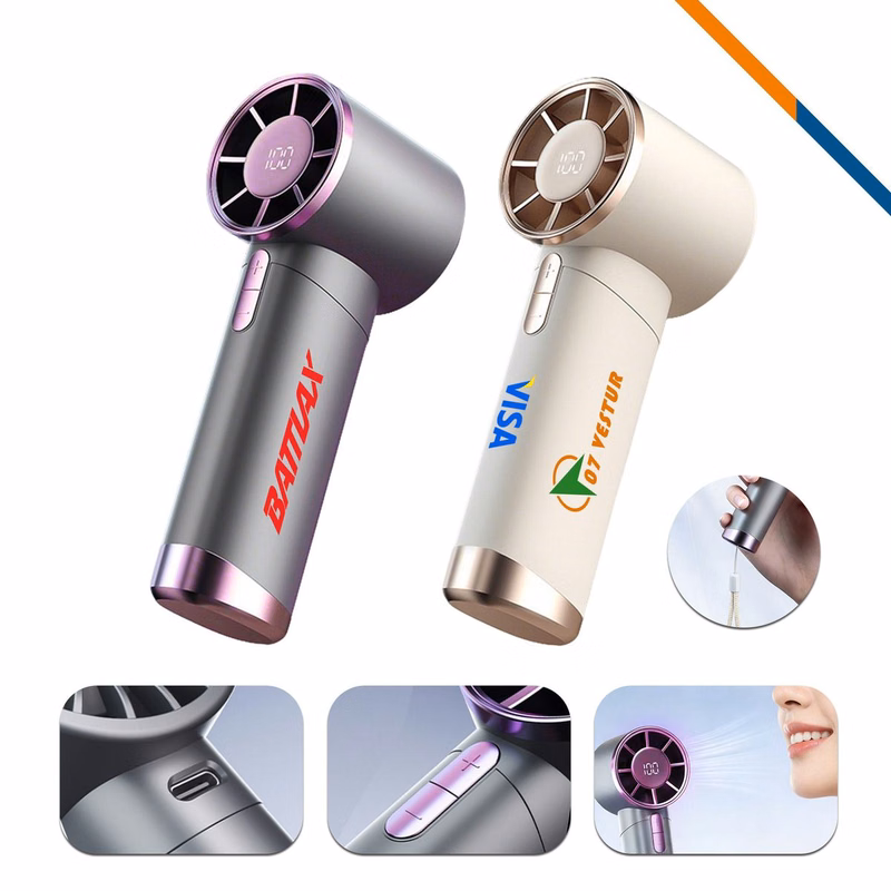 Miko 100 Speeds Turbo Handheld Fan