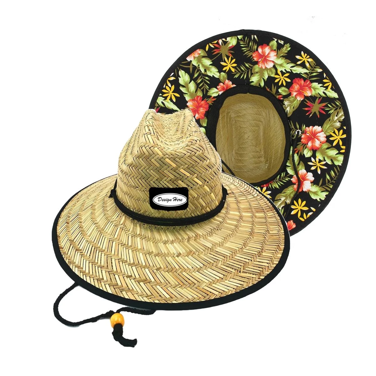 Channel Islands Lifeguard Straw Sun Hat 1