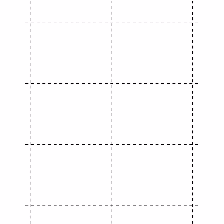 Badge Holder Blank Inserts (3"X4")