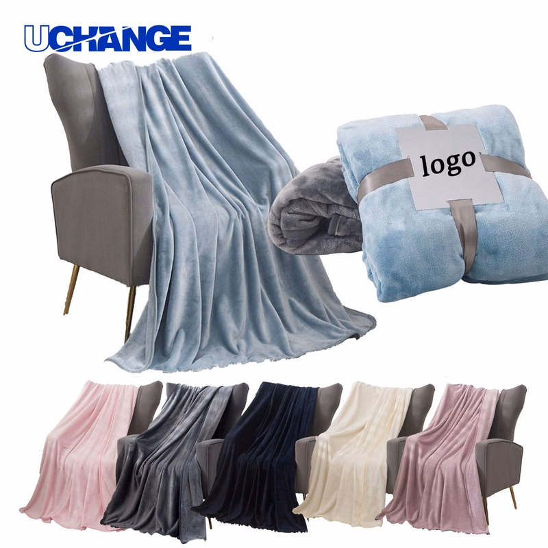 Thickened Warm Flannel Blanket for Home Use