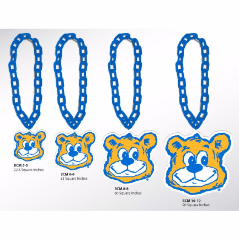 Bling Chain Medallion 6-6