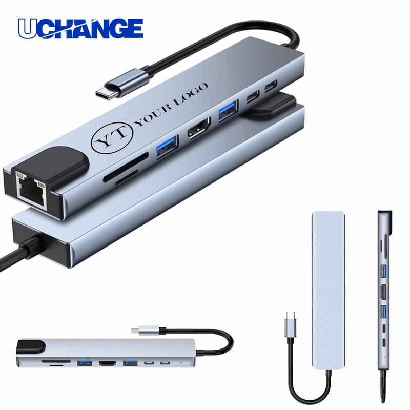 8-in-1 USB C Hub Adapter