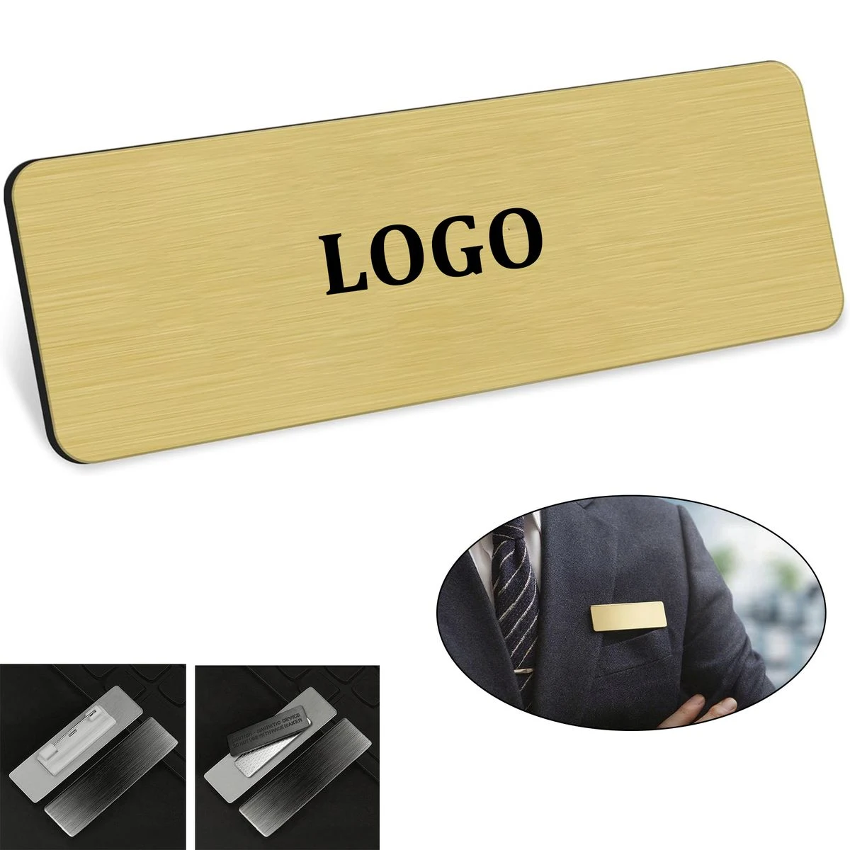 Personalized Magnetic Name Tag 1