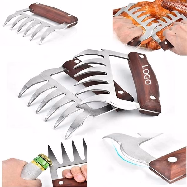 Metal Meat Claws for Shredding Pulled Pork