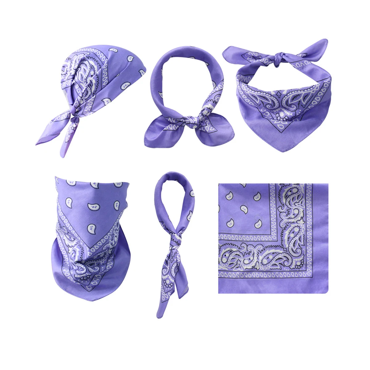 Multifunctional Customized Polyester Square Towel 1