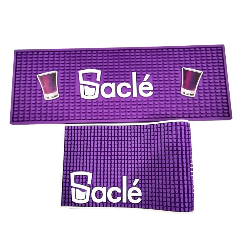 Custom PVC Bar Mat (20" x 8") 1
