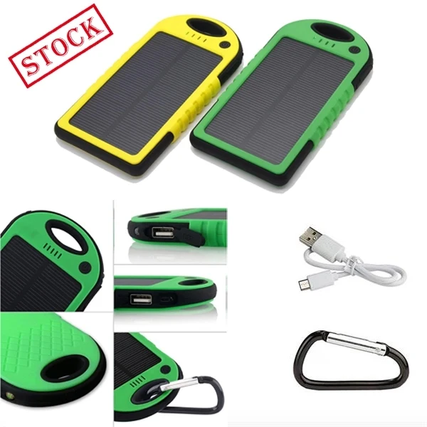 Solar Outdoor Waterproof Mobile Power 5000mAh- STOCK! 1