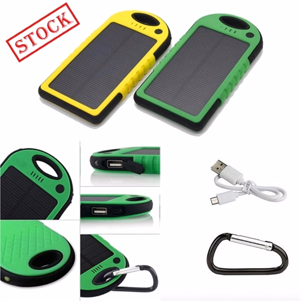 Solar Outdoor Waterproof  Mobile Power 5000mAh- STOCK!