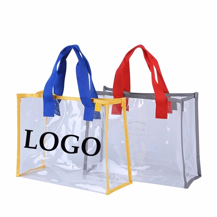 Custom Transparent PVC Tote Bag