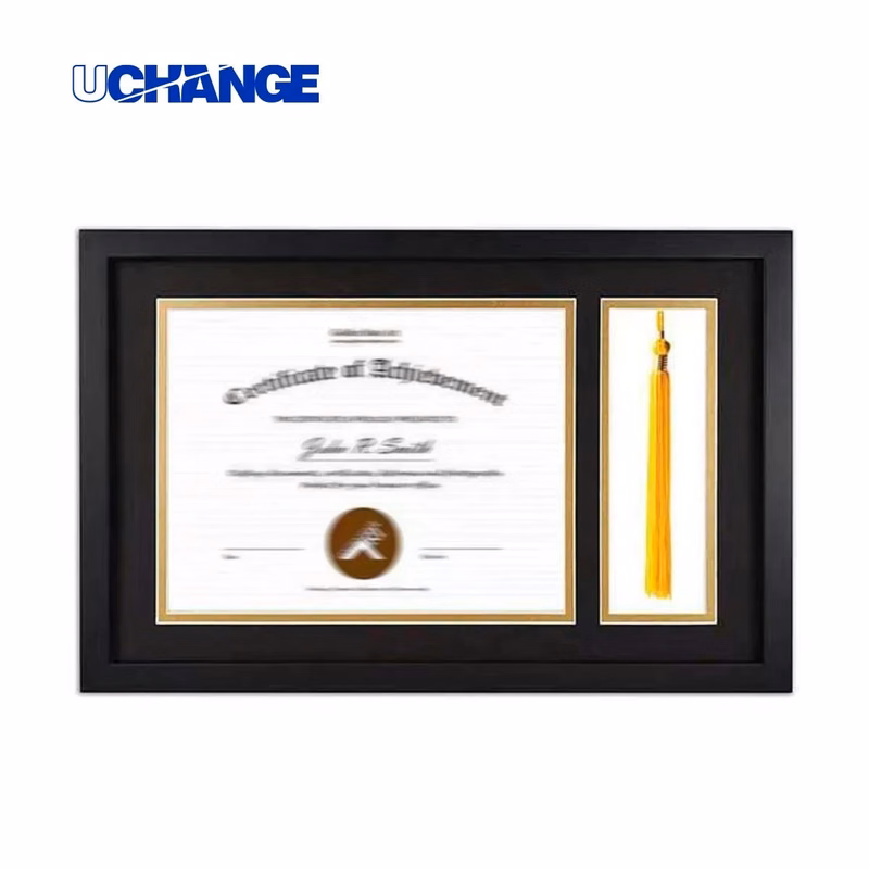 Diploma Certificate Frame With Tassel Display