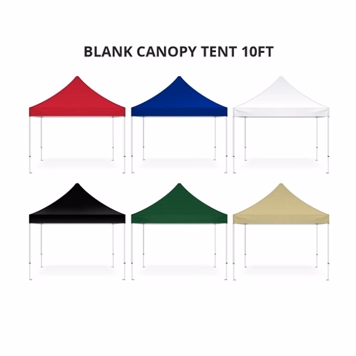 Blank Canopy Tent Package (Topper + Frame) 10ftx 10ft
