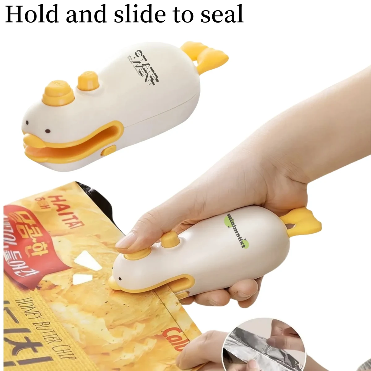 Quick-Seal Handheld Sealer for Trade Show Giveaways 1