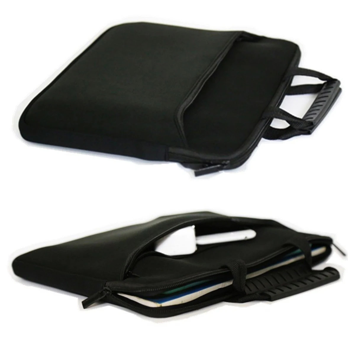 Neoprene Laptop Sleeve with Front Pocket and Carry Handle 1