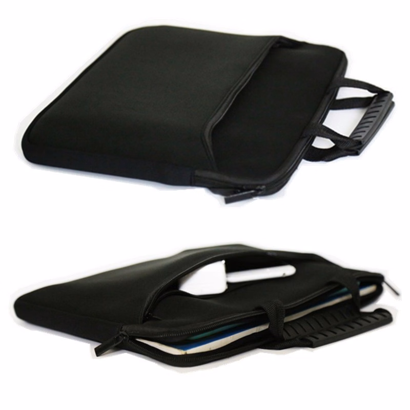 Neoprene Laptop Sleeve with Front Pocket and Carry Handle