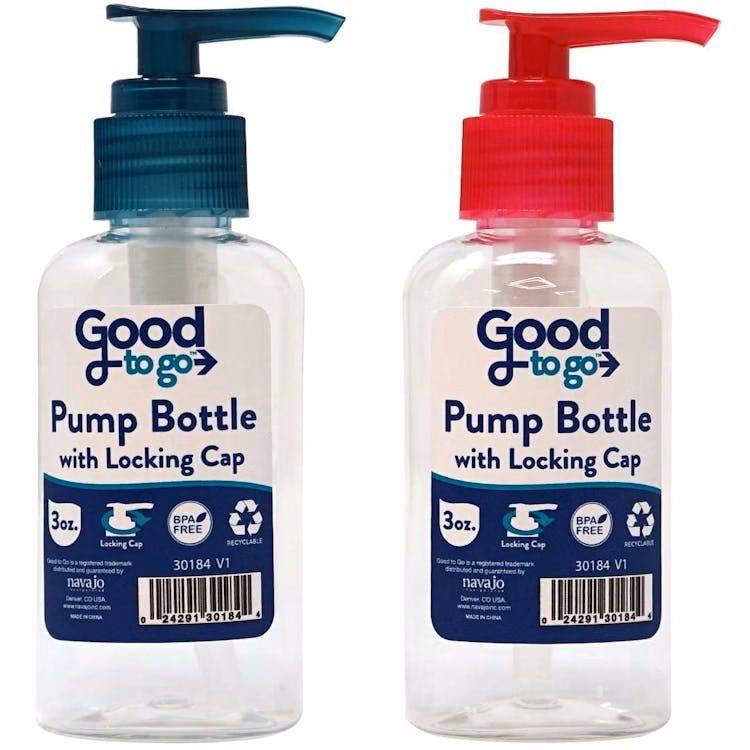 Travel Locking Pump Bottle - 3 oz