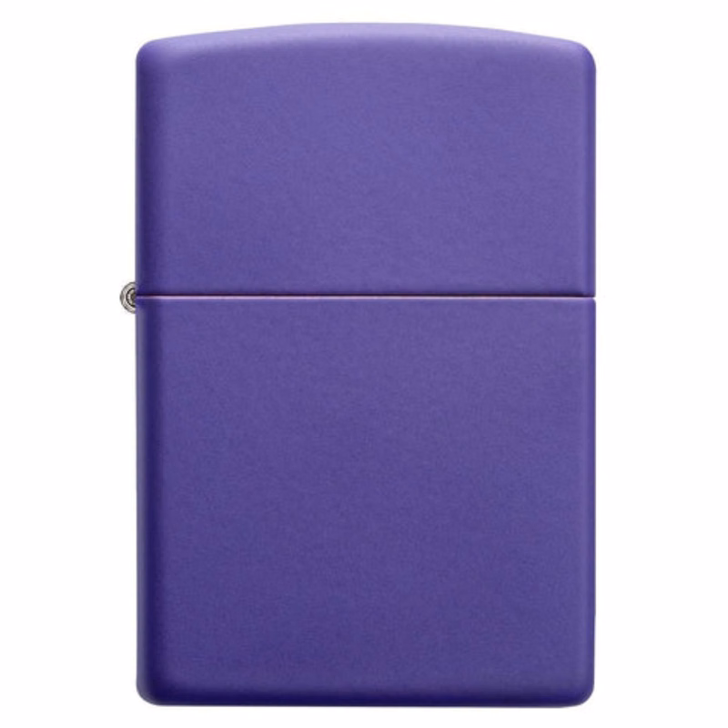 Genuine Zippo windproof lighter - Purple Matte