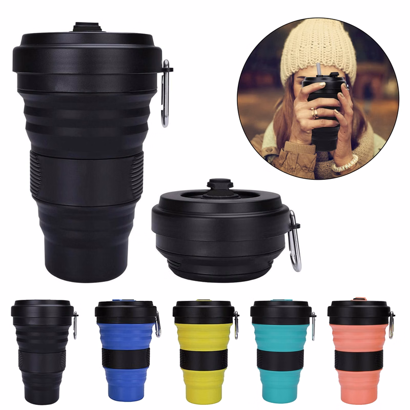 18oz Collapsible Travel Cup