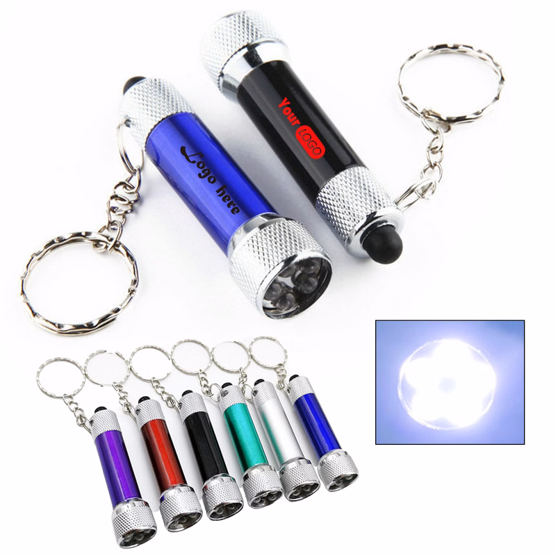 MOQ 50 Tactical EDC Keychain Flashlight