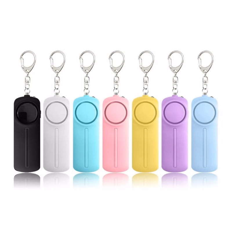 Self Defense Alarm Keychain With LED Flashlight