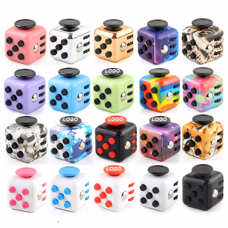 Personalized Cube Dice Fidget Stress Reliever Toy