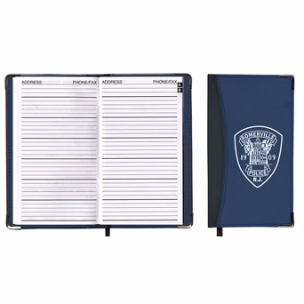 Address Book Ascot 2 Tone Vinyl Soft Cover Planner