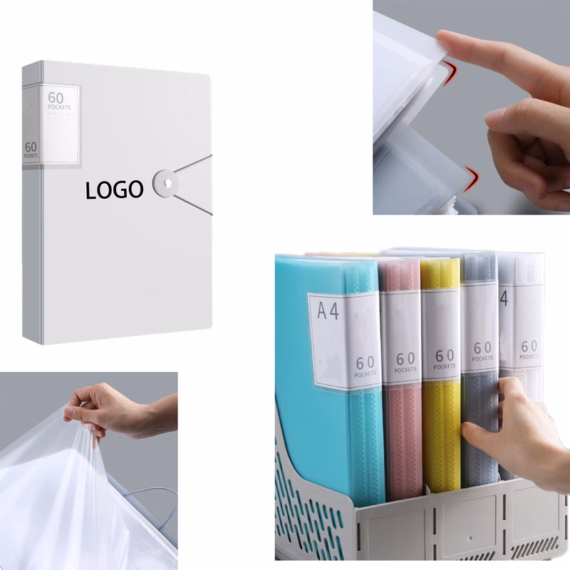 60 Pages File Folder For Photos