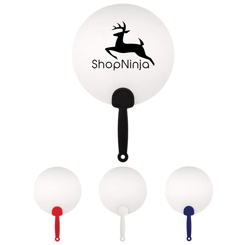 Custom Plastic Hand Fan 1