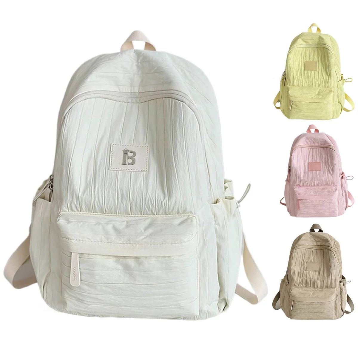 Lightweight Large Capacity Nylon Backpack 1