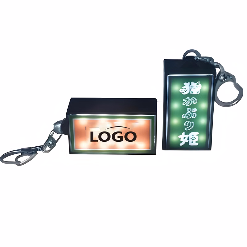 LED Mini Lightbox Keychain