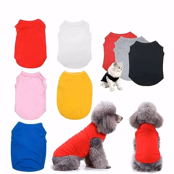 Pet Clothes Vest cat Shirts Dog Apparel coat