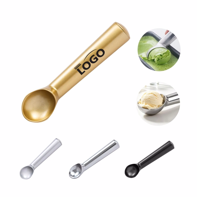 Self?Thawing Aluminum Alloy 1.5oz Ice Cream Scoop