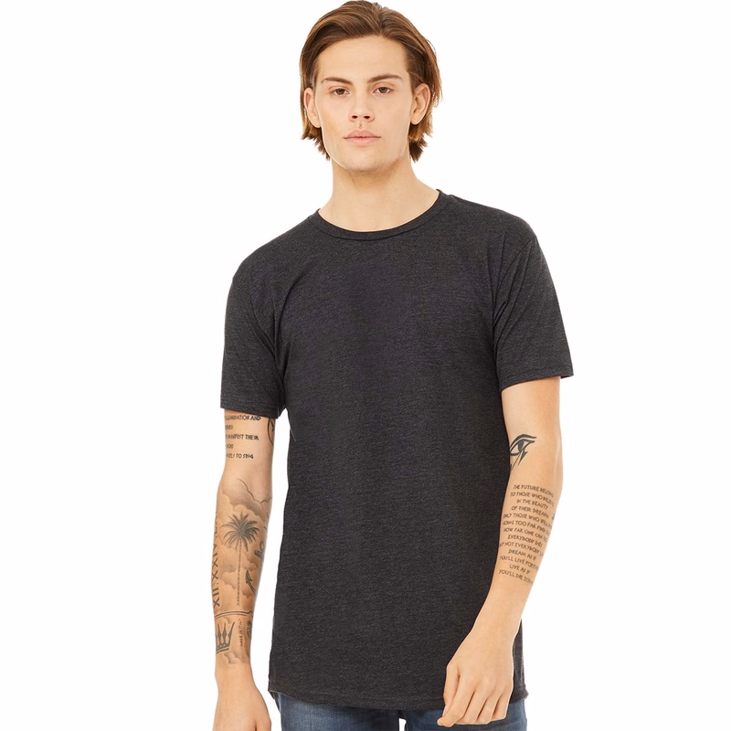 Men's Long Body Urban Tee - 3006