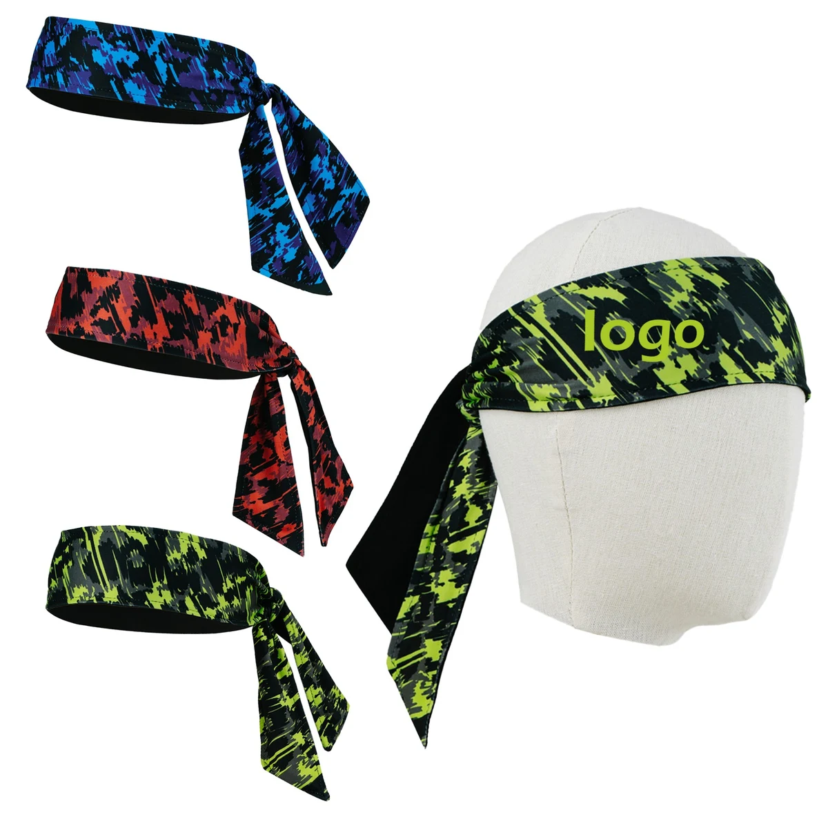 Camouflage Polyester Turban 1