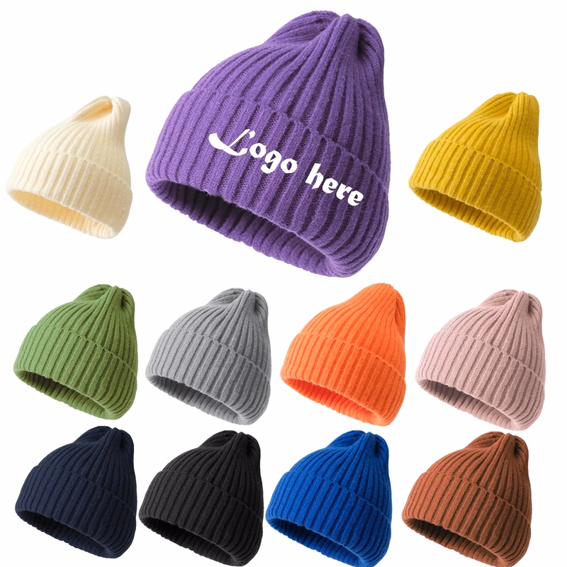 MOQ 100PCS Winter Knitted Hat