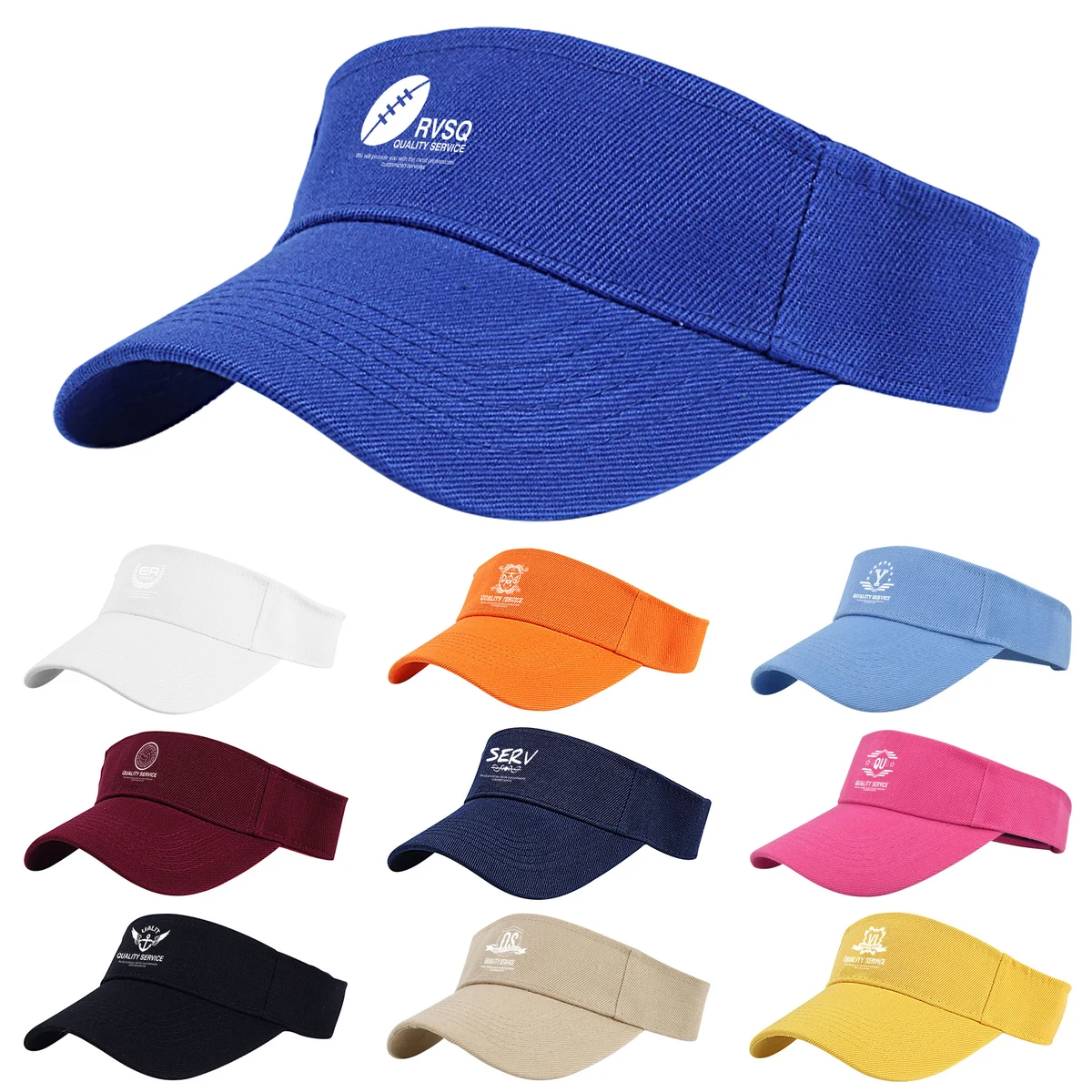 Adjustable Sun Visor Caps 1