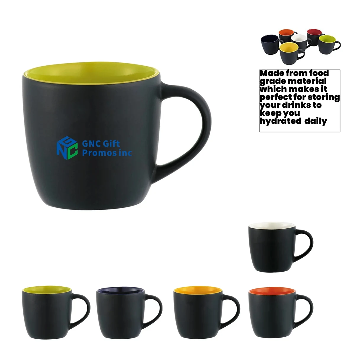 12OZ Two Color Ceramic Mug 1