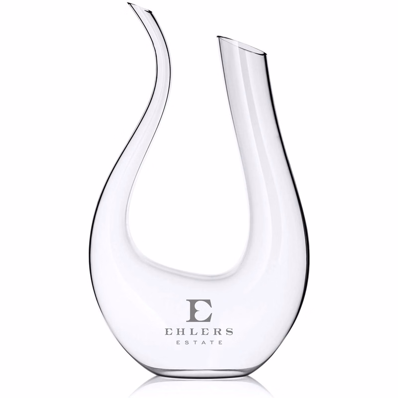 Swan Crystal Wine Decanter