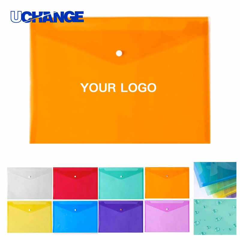 File Folder Organizer with Snap Button Full Color