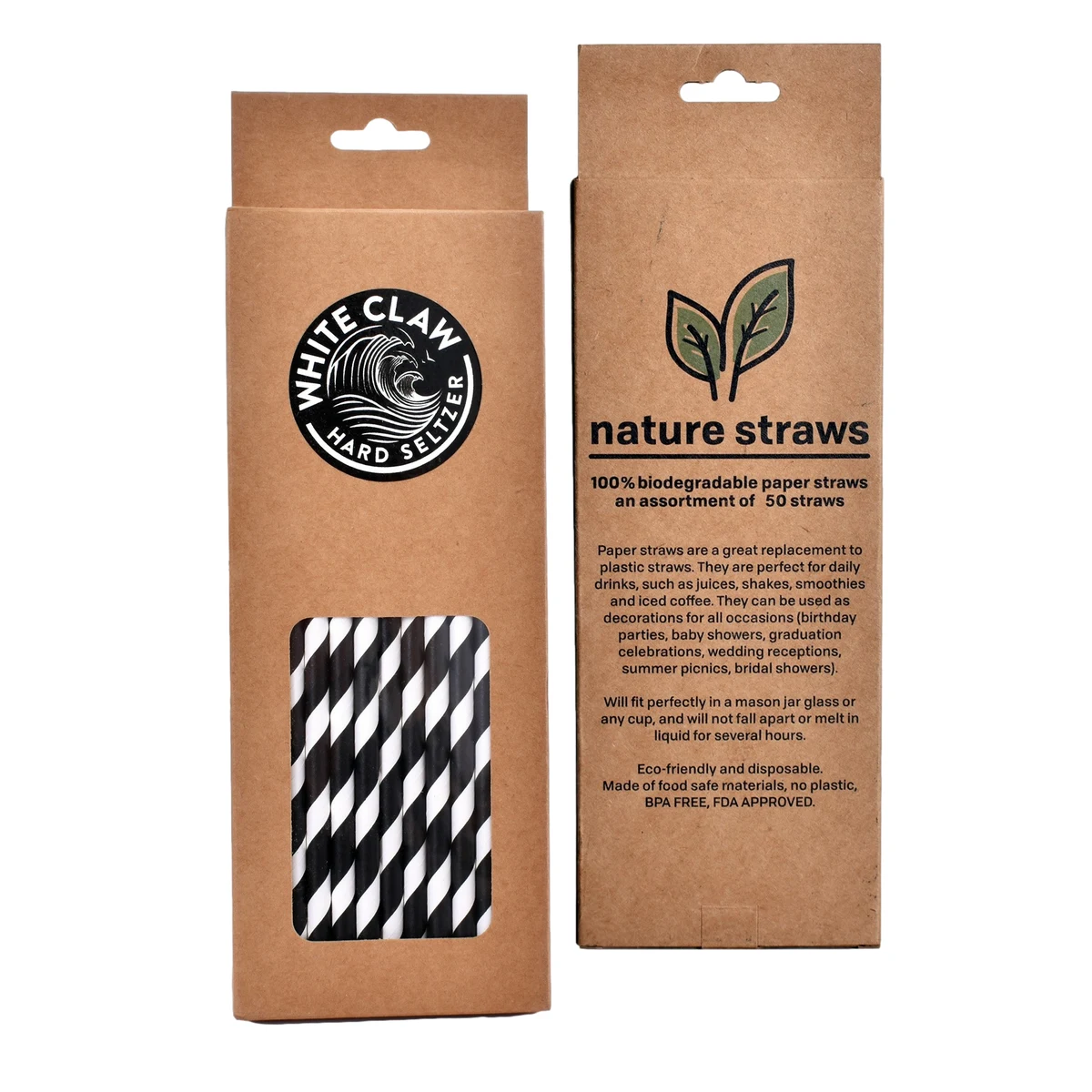 Craft Gift Box Paper Straws 1