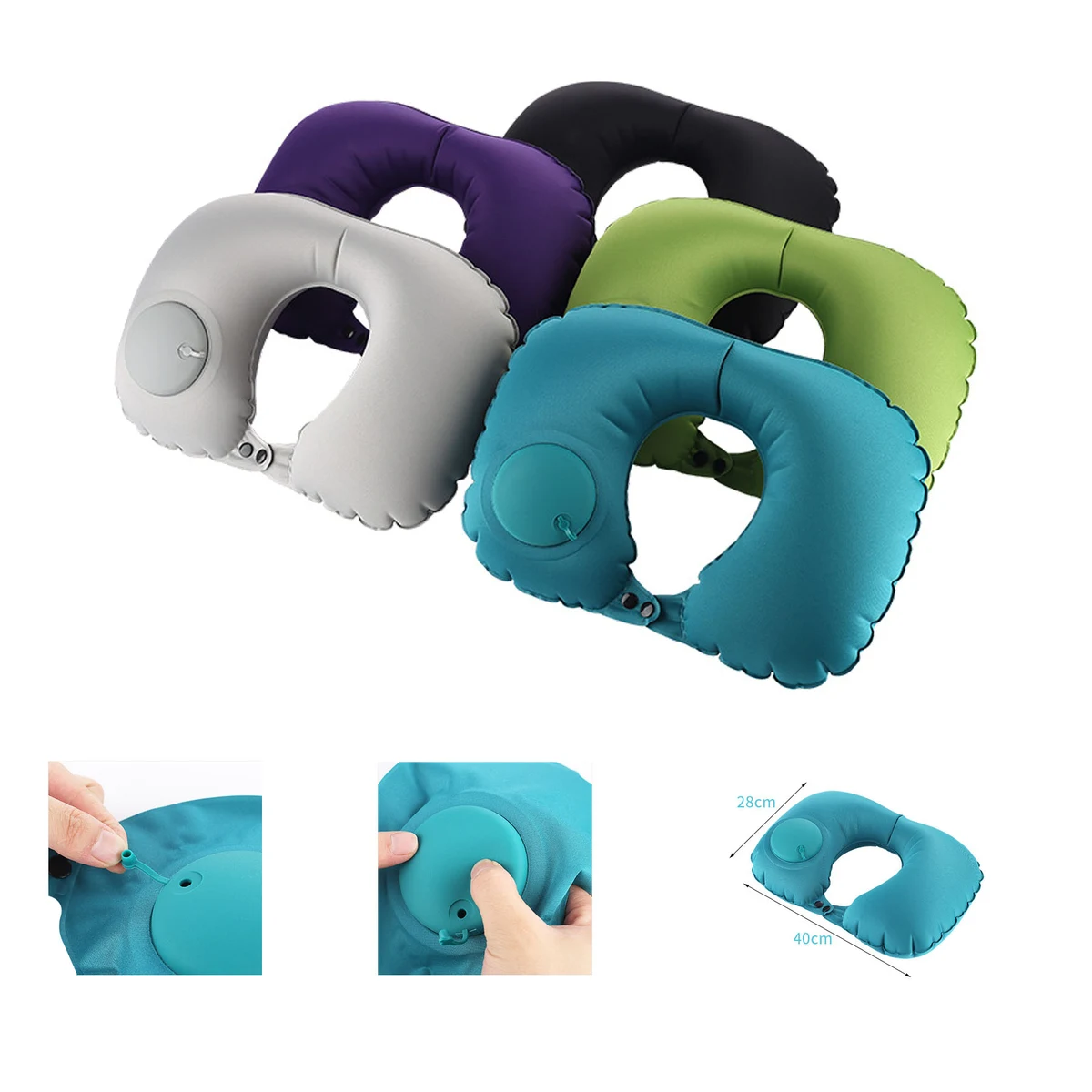 Self-inflating Neck Pillow 1