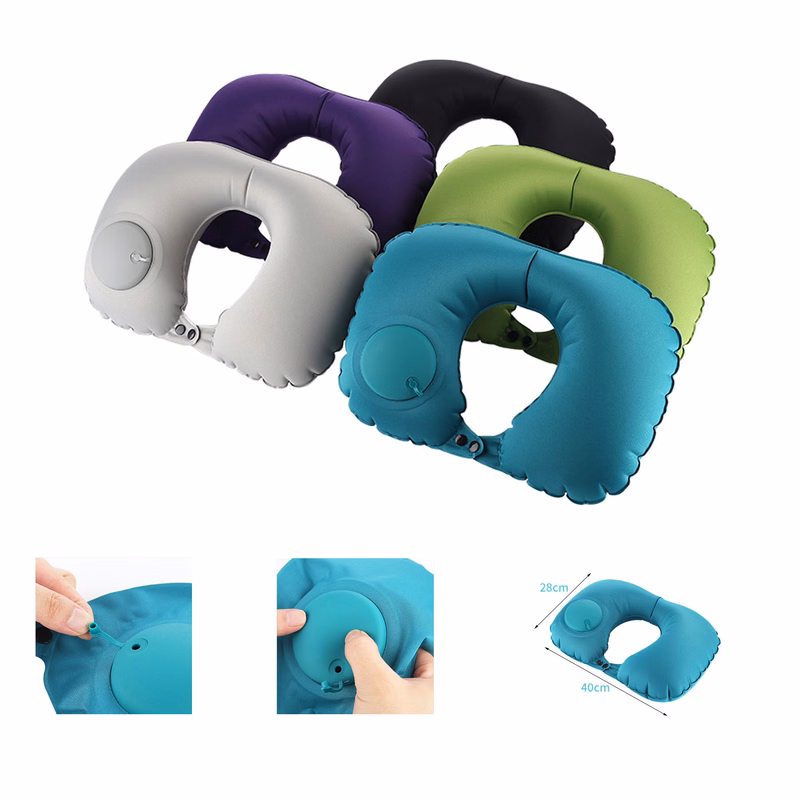 Self-inflating Neck Pillow